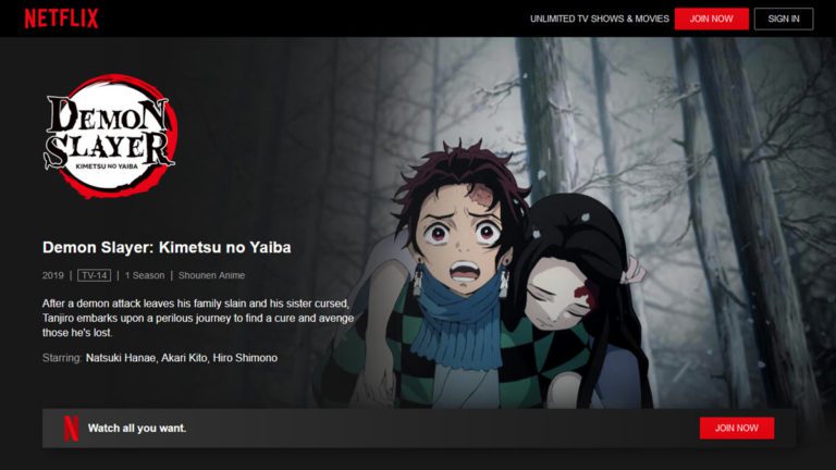 Watch Demon Slayer Kimetsu no Yaiba on Netflix from any country