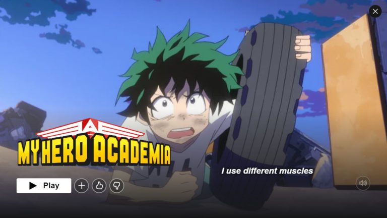 my hero academia netflix 2020